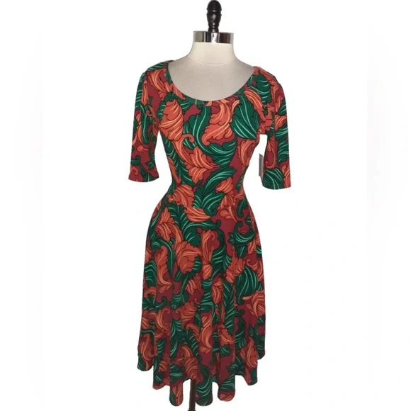 LuLaRoe | Women’s Floral Dress Size XXL - Picture 1 of 3